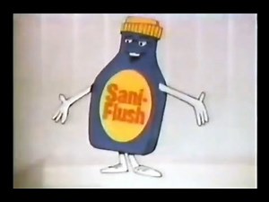 Sani-Flush Mascot Commercial (1979)