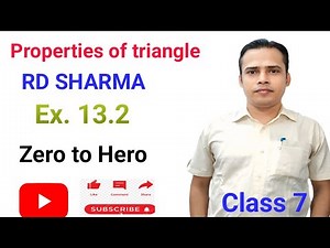 properties of triangle , question related to Angle sum problem is live