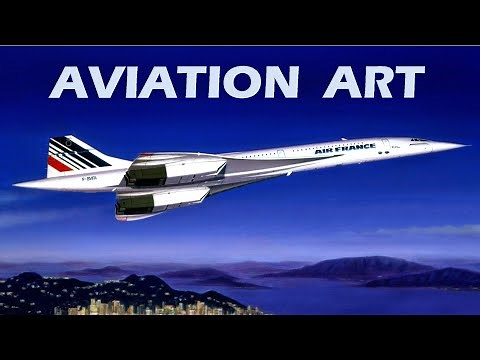 THE GOLDEN AGE OF AVIATION ART - A detailed look at Aerospace Artwork in the 20th Century!