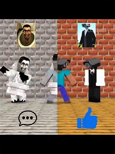 CCTV camera toilet Minecraft #DVGAMERD