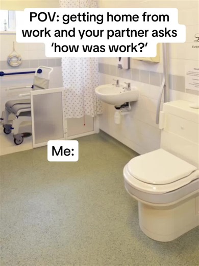 POV: Getting Home From Work — Healthcare Assistant Reacts