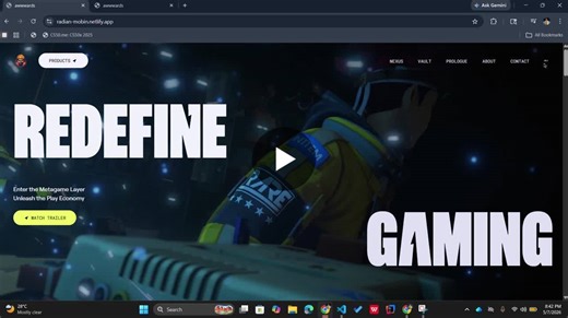#gsap #reactjs #javascript #tailwindcss #frontenddevelopment #webanimation #creativedevelopment #vite #uiux #webdesign | Md Abdullah Al Mobin