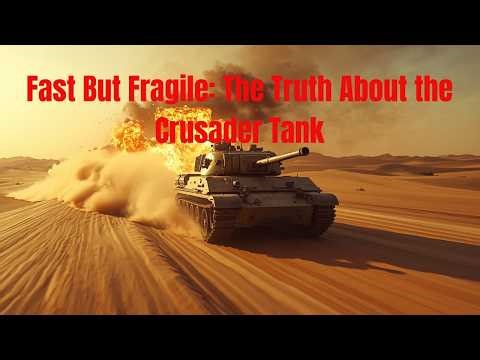 Why the Crusader Tank Failed… Despite Its Incredible Speed