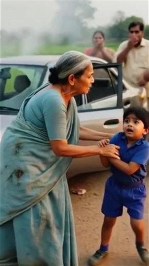 Old Grandma Saves Child's Life 😱 | Performs Miracle Before Car Explodes | Emotional Story
