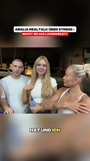 Amalia Realtalk über Stress😳