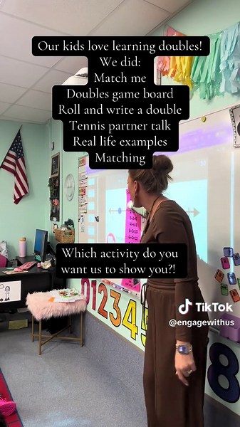 Engaging Doubles Strategy Activities for First Graders
