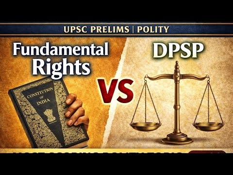 UPSC Prelims Polity 2025 | Fundamental Rights, DPSP & Fundamental Duties | Lecture 02
