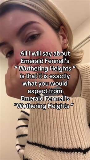 I saw so many negative reviews but Margot Robbie is great, Jacob Elordi is great and I loved it #wutheringheights @Wuthering Heights Movie