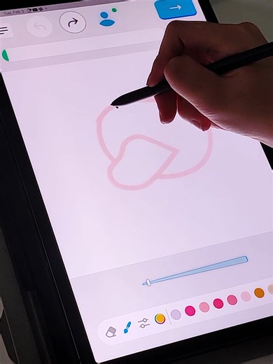 It started with a sketch, now we’re friends. 🤳 Try it. #art #howtodraw #drawingtutorial #arttok #traceart