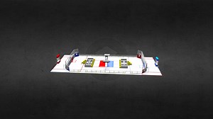 FIRST Robotics 2018 Competition Field - 3D model by PraetorDaemon