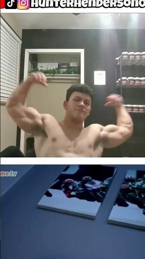 Sleeper build on omegle #gym #flexing #bodybuilding #sleeperbuild #samsulek #fitness #omegle #zyzz