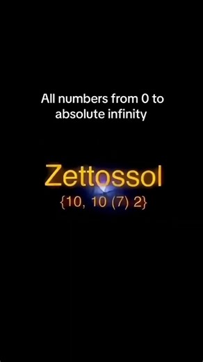 All numbers from 0 to Infinity 😳♾️