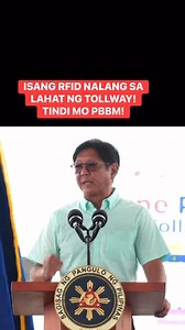 ISANG RFID NALANG SA LAHAT NG TOLLWAY! TINDI MO PBBM! | KaCoffee