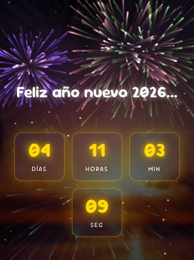 Feliz 2026: Crea tu saludo personalizado con HTML