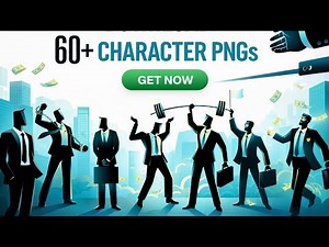 60+ Viral Character PNG's Download 🔥 | Get These Powerful Illustrations for Your Projects!