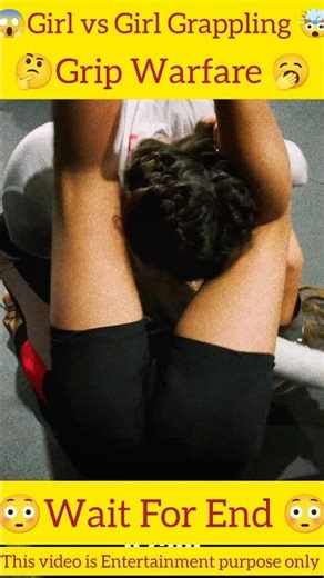 Girl VS Girl Fight – Intense Grappling Battle🥱#shorts #mma#sports #kabbadi #martialarts