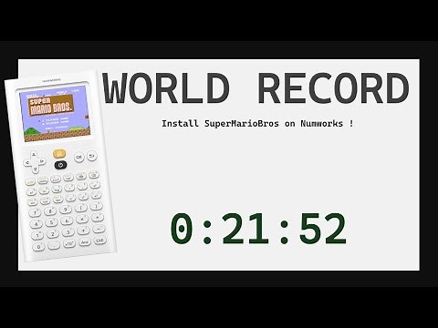 [WR] NumWorks – Install Super Mario Bros | 0:21:52