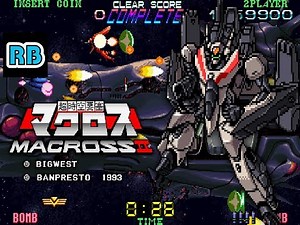 1993 [60fps] Chou-Jikuu Yousai Macross II 2781950pts Beginner ALL