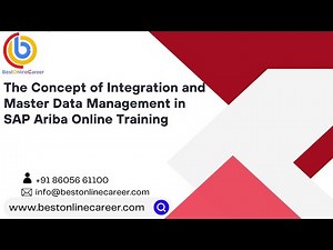 SAP Ariba Online Training | Concept of Integration | Master Data Management
