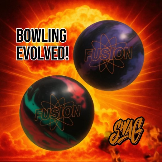 ⚛️ FUSION REACTION INITIATED ⚛️ When atoms collide, energy is unleashed. When SWAG Fusion hits the pins, destruction is inevitable. Introducing the ultimate power duo: Fusion Solid and Fusion Hybrid—two cores, one unstoppable chain reaction. Fusion Solid: Pure atomic power. Dense, controlled energy that plows through heavy oil with relentless force. This is your weapon of mass destruction when the lanes demand maximum impact. Fusion Hybrid: The perfect split-atom formula. Combines the controlled
