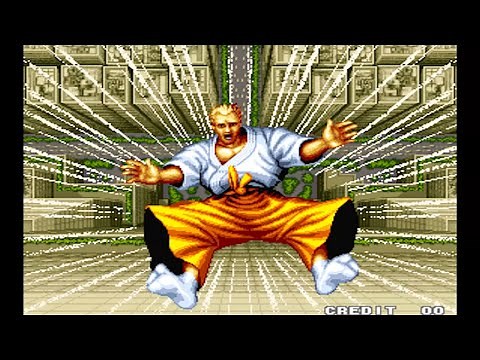 Fatal Fury 1 (Arcade): Final Stage: Geese Tower: Terry Vs. Geese + Ending