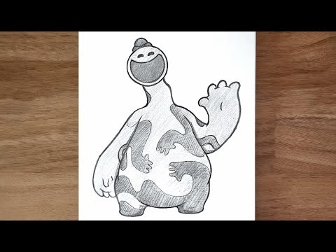 How To Draw Doey The Doughman From Poppy Playtime Easy Drawing Tutorial
