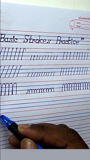 Improve Your Handwriting in Minutes | Easy Practice Strokes
