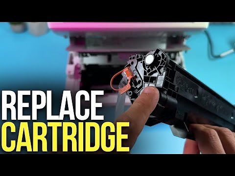 How to Replace the Toner Cartridge in Your HP LaserJet M140w Printer - Step-by-Step Guide
