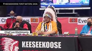 "We're going to pray for closure': Chief Lee Kitchimonia says after Keeseekoose First Nation discovers 54 potential gravesites