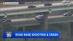 Driver charged after road rage shooting on Interstate 95 in South Philadelphia