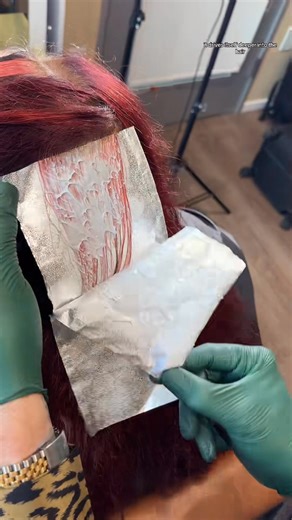 This was the toughest color correction that I have ever attempted on @Stella Moody✨🍉 thanks to a color called Splat Box Dye it’s been a month & I can’t wait to update y’all on Stella 🥹 #colorcorrection #blondehair #hairtransformation #bleach #hairtutorial | Lindy and Jloo