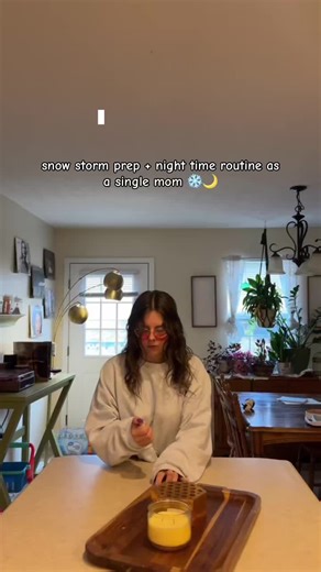 snow storm prep evening routine as a single mom #singlemom #momlife #dailyroutine #nighttimeroutine #creatorsearchinsights