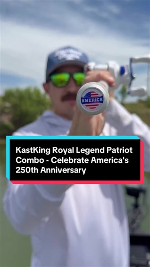 KastKing Royal Legend Patriot Combo fishing rod and reel review