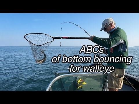 ABCs of bottom bouncing for walleye! Everything you need to know to be successful!