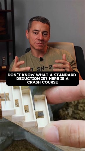 Bill Allen | Freedom Engineer on Instagram: "Don’t know what a Standard Deduction is? Here is a minute crash course that will teach you the basics you need! Credit: @vfuho_ #realestate #realestatenews #realestateinvestors #taxes2025 #taxhacks2025 #realestatehacks"