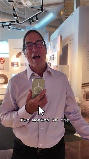 World's First Disk Drive in Action