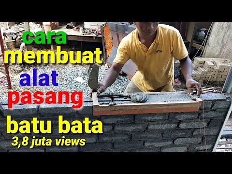 How to make a brick fixing tool is easy and simple