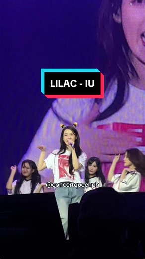 #IU 💜 #hereh_world_tour_in_manila #lilac #concertqueenph