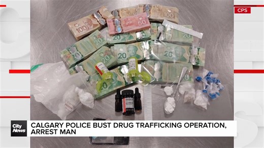 Calgary police bust drug trafficking operation, arrest man
