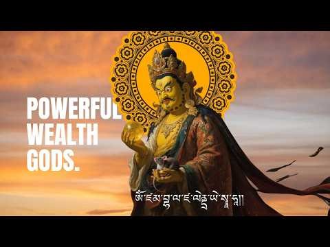 Om zambala zalen draye soha | Most powerful wealth mantra | Yellow Zambhala buddha mantra