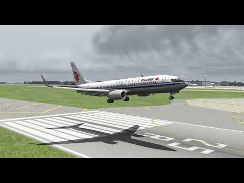 testing Xplane 11 on Macbook Air M4 [windy]