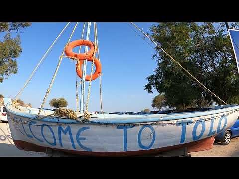 Tolo Beach - walking tour Greece Argolischen Golf , Peloponnes GoPro
