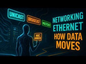Ethernet Frames & MAC Addresses Explained: How Data Travels on a Network