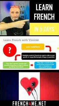 Learn French in 5 days I Learn French in 5 days I The indefinite words I Rien