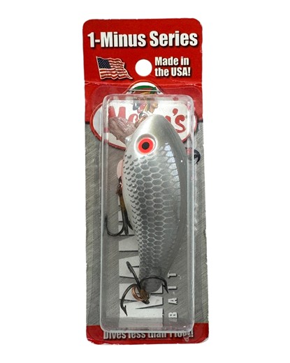 MANN'S BAITS MID 1- (ONE MINUS) FISHING LURE • GREY GHOST