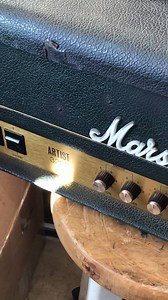 Chris Hoover's Marshall 3203 Artist after cleanup and fresh tubes. Was modded heavily. | Dave the amp guy