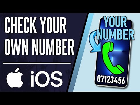 How to Check Your Phone Number on iPhone (iOS)