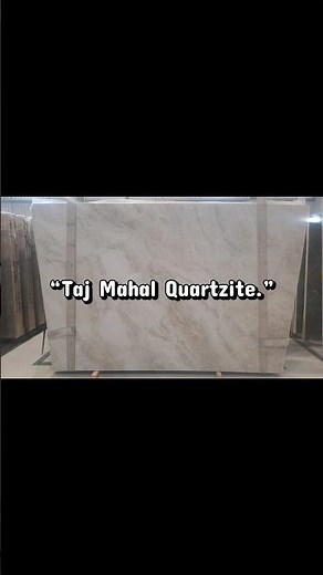 The stone that looks like it was designed by nature itself. Taj Mahal Quartzite. #stonearchitecture