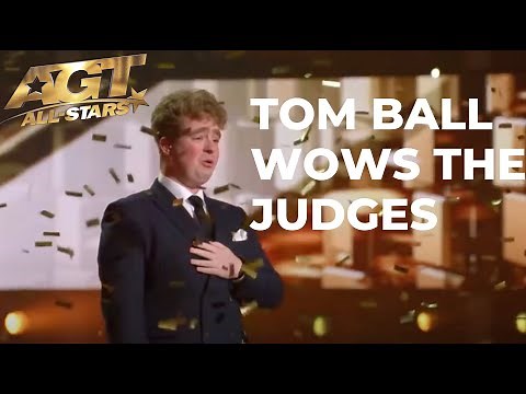America's got talent all stars | Golden Buzzer: "The Sound of Silence" by Tom Ball