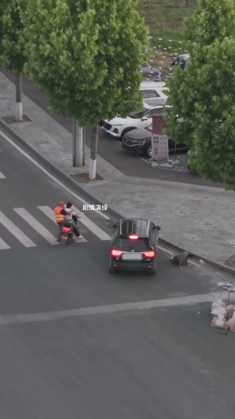 Child Tries to Protect Mom, Strangers Step In Just in Time!